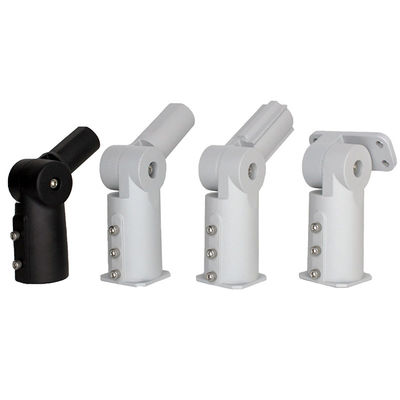 Obrotowy metalowy adapter światła ulicznego LED oświetlenie słoneczne słup lampy ulicznej