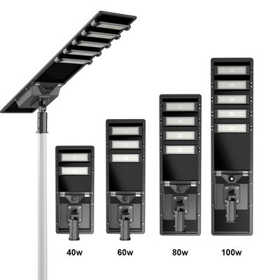 SMD5050 Światło uliczne LED słoneczne czujnik ruchu sterowanie zdalne 60 Watt Światło uliczne słoneczne