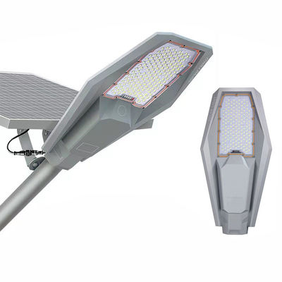 Wodaodporne światła zewnętrzne zasilane energią słoneczną 100w 200w 300w LED słoneczne światło uliczne