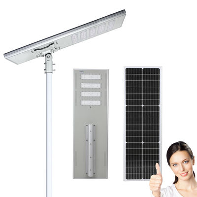 Życie PO4 typ baterii All In One światła uliczne słoneczne z 6600lm Lumen
