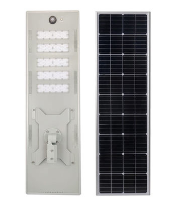 6-8M Wysokość Wszystkie w jednym światła uliczne słoneczne z przyciemnianiem czasu i bateria LifePO4 o mocy 12,8V/42000mAH