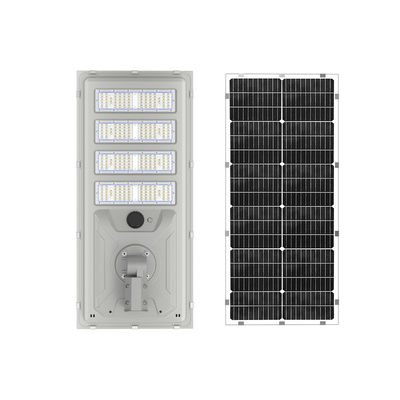 Zintegrowana solarna lampa uliczna 40W 50W 60W 70W z czujnikiem ruchu i ściemnianiem
