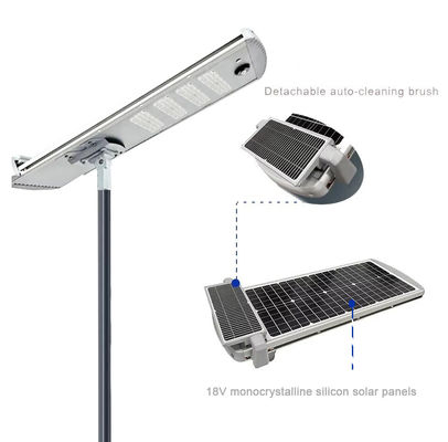 8 metrów LED Smart Solar Street Garden Light Zewnętrzny Ip65 Samoczyszczenie