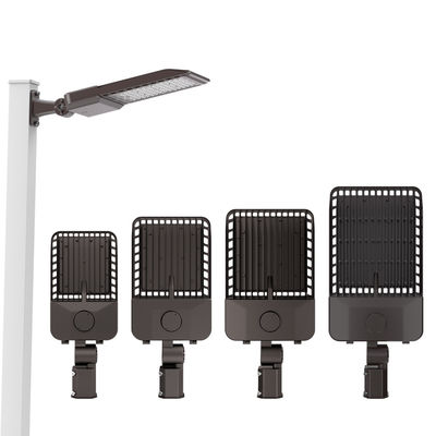 Wypuszczona aluminiowa aloja Smart LED Street Light All in One Oświetlenie ogrodowe z opcjonalnym czujnikiem fotoceluł i ochroną IK08