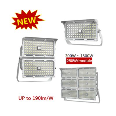 Wysokiej mocy reflektor LED do oświetlania boisk piłkarskich z technologią inteligentnego chipa