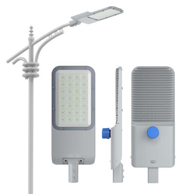 Inteligentna lampa uliczna LED o wysokim strumieniu świetlnym z fotokomórką 200 W. Oświetlenie zewnętrzne. 5 lat gwarancji